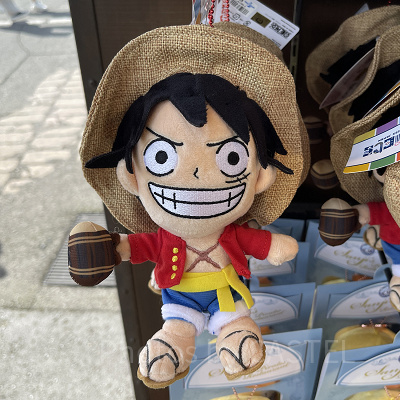 ルフィぬいぐるみキーチェーン（USJワンピースグッズ）