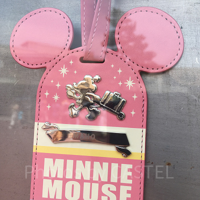 ラゲッジタグ（ミニーマウス）