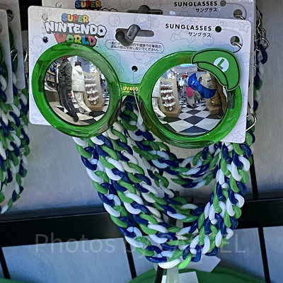 ルイージチェーン付きサングラス