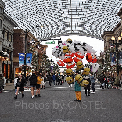 USJの大通り/USJ