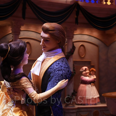 美女と野獣の制作