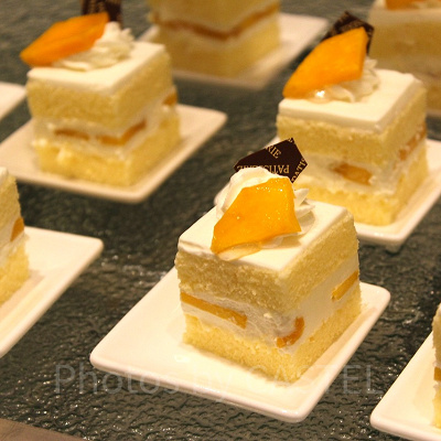 マンゴーショートケーキ