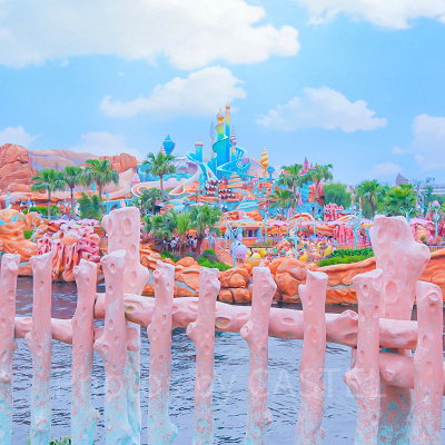 ディズニーシーの地図：マーメイドラグーン