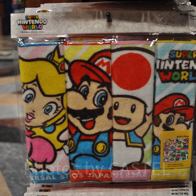 マリオと仲間たちのミニタオルセット