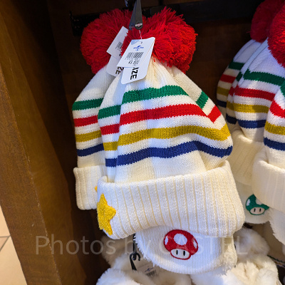 マリオボーダーキャップ(キッズ用)