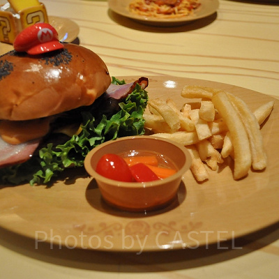 マリオ・バーガー〜ベーコン&チーズ〜