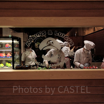 マリオカフェのキッチン