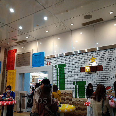 マリオカフェの写真スポット