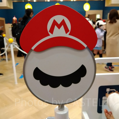 マリオカフェの看板