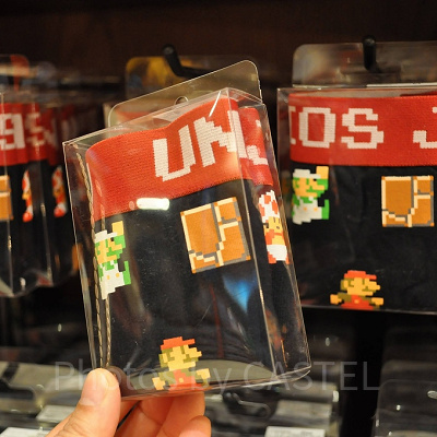 マリオキャラクターのレディース総柄ボクサーパンツ