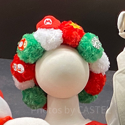 マリオクリスマスポンポンカチューシャ（USJクリスマスグッズ2023）