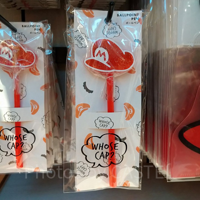 マリオの帽子つきボールペン