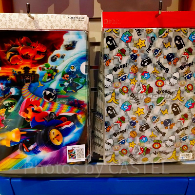 マリオカートのクリアファイルセット