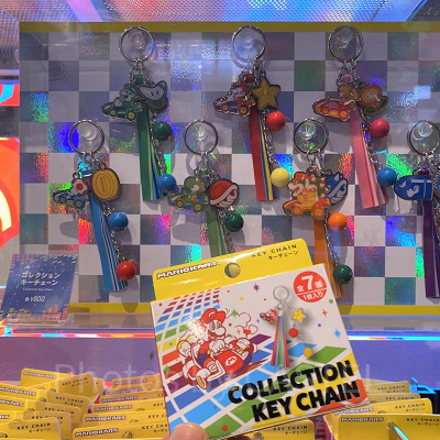マリオカートのコレクタブルキーチェーン