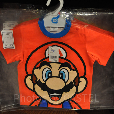 マリオのキッズTシャツ