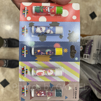 マリオのリップクリームセット