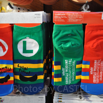 マリオ＆ルイージのレディースソックス