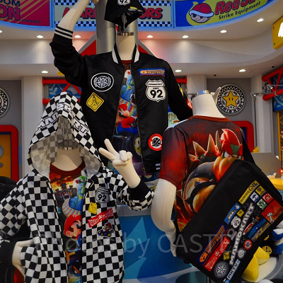 マリオモーターズのディスプレイ