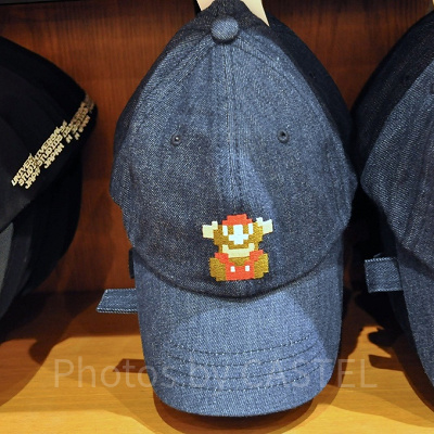マリオのゲームオーバーデニムキャップ