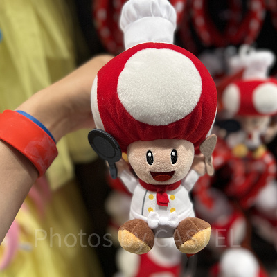 シェフキノピオのぬいぐるみ（ユニバキノピオグッズ）