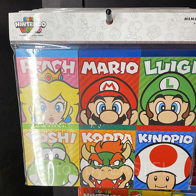 メモセット(マリオ全員集合)