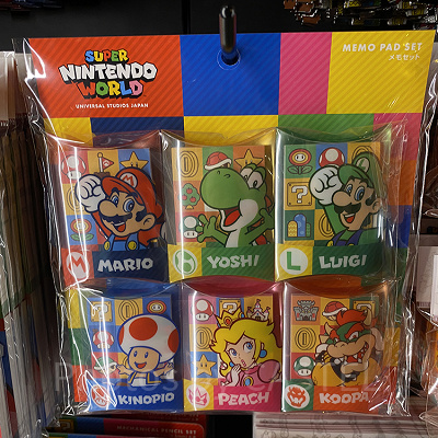 メモセット（マリオ全員集合）