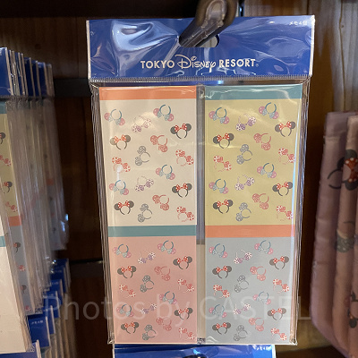 メモセット(ディズニーカチューシャ柄グッズ)