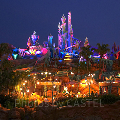 夜のマーメイドラグーン