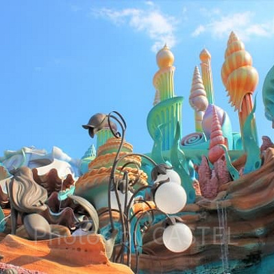 東京ディズニーシーのマーメイドラグーン