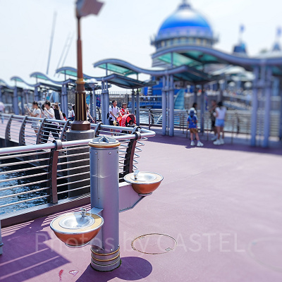 ディズニーの水飲み場