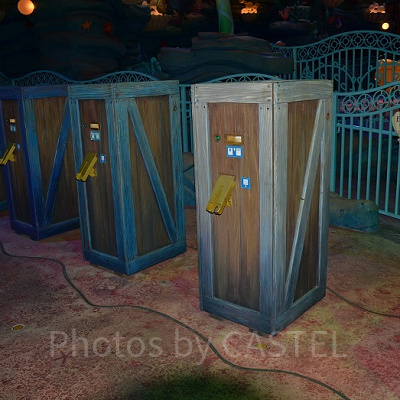 マーメイドラグーンシアターのファストパス発券機