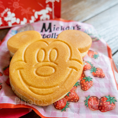 ミッキーカステラケーキ(ストロベリー)