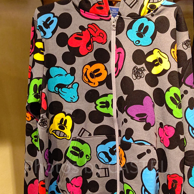 ミッキーカラフルパーカー