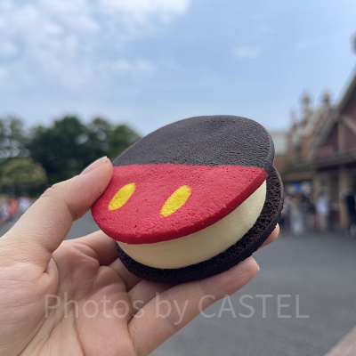 ミッキー・クッキーサンドアイス