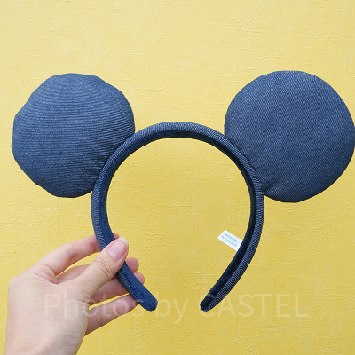 ミッキーデニムカチューシャ