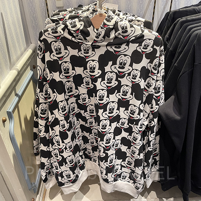 ミッキーフェイスパーカー