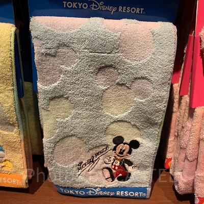 ミッキーフェイスタオル