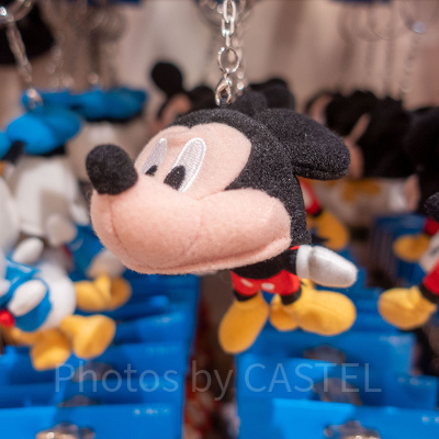 ミッキーファンキャップキーホルダー