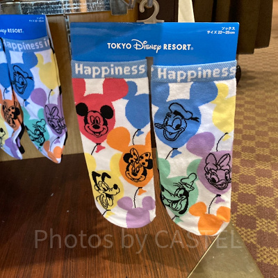 ミッキー＆フレンズバルーンのソックス