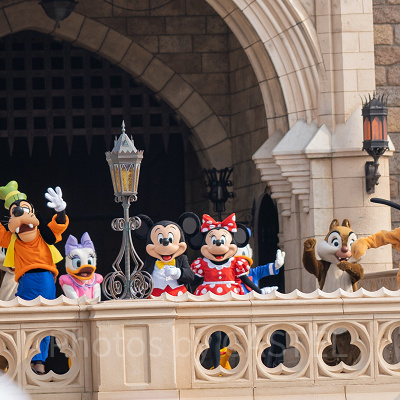 ミッキー&フレンズのキャッスルグリーティング