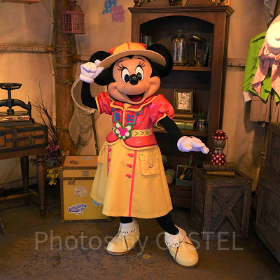 ミッキー＆フレンズ・グリーティングトレイル：ミニー