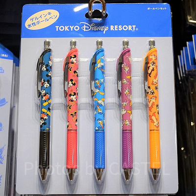 ミッキー&フレンズ総柄（5本）