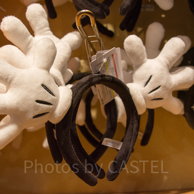 ミッキーグローブカチューシャ 