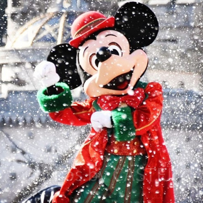 トナカイポーズのミッキー♪