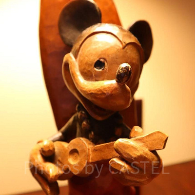 アウラニ・ディズニー・リゾートの客室に置いてあるミッキーのランプ