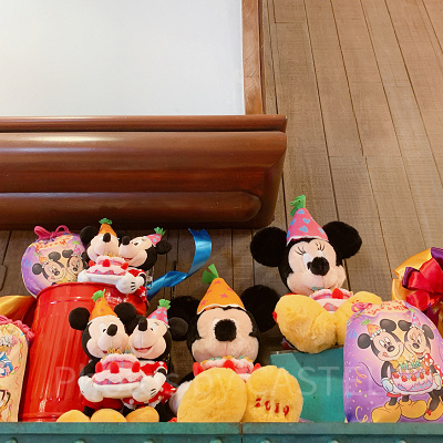 ミッキー＆ミニー誕生日グッズ