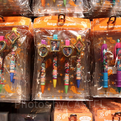 ミッキー、ミニー、ドナルド、チップ＆デールのボールペンセット