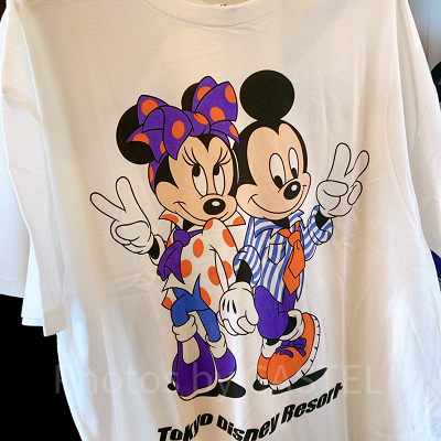 ミッキー＆ミニーTシャツ（ホワイト）