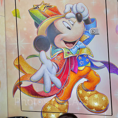 ミッキーマウスのコスチューム（イラスト）