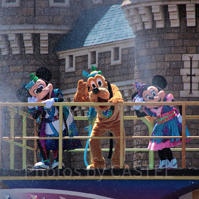 ミッキーマウス・ミニーマウス・プルート